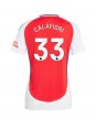 Arsenal Riccardo Calafiori #33 Kotipaita Naisten 2024-25 Lyhythihainen